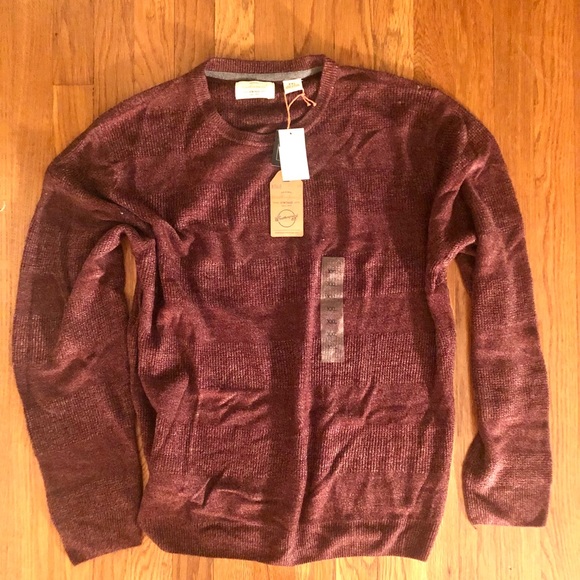 Weatherproof Vintage Men's Solid Mesh Stitch Sweater Pink Size XXL Regular - Picture 5 of 5